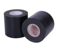 Aircon Bande d'étanchéité en PVC pour réparation de tuyaux, résistante aux flammes et à l'huile pour isolation CVC, serre-câbles électriques anti-âge pour appareils électroménagers, (noir)