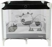 Aire de jeux pour enfants, Bambisol, textile, à motifs, gris/noir