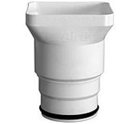 Airfit Plus siphon entonnoir 50126TS sortie DN 50-125, en polypropylène, zone d'entrée agrandie