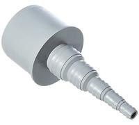 Airfit Raccord de tuyau DN 50 pour tuyau de Ø 8 à 25 mm - KS-Gris.