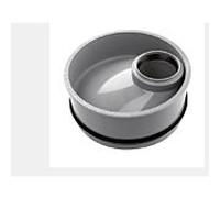 Airfit réducteur d'eaux usées interne 16050IR DN 160 x 50, pour tuyaux HT et KG, en polypropylène