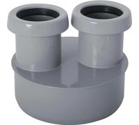 Airfit Réducteur d'eaux usées pour tuyaux HT et KG DN110 x 40 x 40 mm