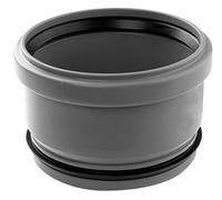 Airfit Réducteur d'égout interne 125110IR DN 125 x 110 pour tuyaux HT et KG en polypropylène Gris