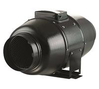 Airflow AVENTA In-Line ventilateur silencieux, 52 W, 230 V, Noir, 150 mm