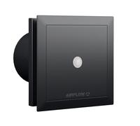 Airflow QT100 MST Ventilateur Extracteur - Ultra Silencieux 25 dB(A), Capteur de Mouvement, Minuterie de Surfonctionnement 15 Min, Économe en Énergie 5/9W, IP45, Conception Allemande, Garantie 3 Ans