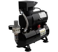 Airgoo Compresseur d'aérographe de luxe AG-426 avec ventilateur de refroidissement super puissant et réservoir d'air pour la pulvérisation d'aérographe