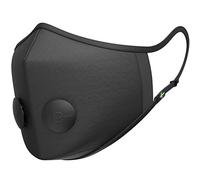 Airinum Urban Air Mask 2.0 Masque Anti-Pollution, Masque de Protection Respiratoire Réutilisable et Ajustable Contre la Pollution Atmosphérique,les Allergènes et les Bactéries-Onyx Black XS