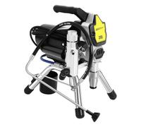 Airless Pistolet pulvérisateur de peinture mural - 1800 W - Pour façades et peintures murales - Peinture et lasure - Pistolet pulvérisateur avec tuyau