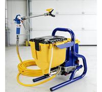 Airless PulvéRisateur de Peinture Haute Pression,Pistolet à Peinture Airless éLectrique avec DéBit éLevé 2,1 L/Min,TréMie Grande 4,5 L,Pression 20 Mpa pour Peinture Meubles,Plafonds,Murs et FaçAdes
