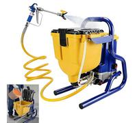 Airless PulvéRisateur de Peinture Haute Pression,Pistolet à Peinture sans Air Portable,DéBit éLevé 2,1 L/Min,TréMie Grande 4,5 L,Pression de 20 Mpa pour La Peinture de Meubles,Murs et Autres Surfaces