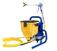 Airless PulvéRisateur de Peinture,Pistolet à Peinture éLectrique sans Air Haute Pression avec DéBit 2,1 L/Min et RéServoir de Grande 4,5 L pour Les Meubles,Les Plafonds et Les Murs IntéRieurs