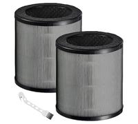 Airmega 50 Lot de 2 filtres de rechange compatibles avec le purificateur d'air Coway Airmega 50 3 en 1 H13 True HEPA et filtre à air à charbon actif