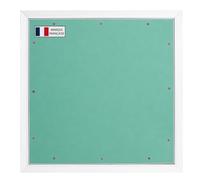 AIROPE Trappe de Visite 600x600 mm en Aluminium - Plaque de Plâtre BA13 Hydrofuge 12,5 mm - Joint en Feutre Anti-Poussière - Porte Amovible - Panneau d’Accès Mur et Plafond - Fermeture par Pression