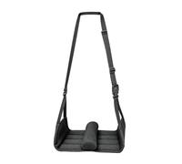 Airplane Leg Support Footrest Sling Portable Wooden Foot Hammock | Adjustable Foot Hammock With Lightweight Wooden Prevents Swelling Swings Comfortably Travel Office Relaxation