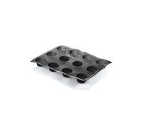 AIRPLUS ROUND 12 moules fibre de verre microperforée Silikomart D6 SC