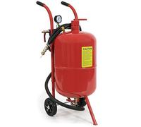 Airpress® Sableuse mobile à air comprimé 75 l + buses, tuyau et pistolet de sablage