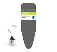 AirPro By Widex Housse de Planche à Repasser 6 Couches pour Fer a Vapeur - Taille L Universel Max 120x42 cm - Plus d'eau sous la Table - Repasse jusqu'à 50% Plus Vite - Made in Europa