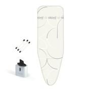 AIRPRO By Widex Housse de planche à repasser 6 couches pour fer a vapeur - Taille S/M universel max 115x39 cm - Plus d'eau sous la table - Repasse jusqu'à 50% plus vite - Made IN Europa