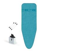 AIRPRO By Widex Housse de planche à repasser 6 couches pour fer a vapeur - Taille S/M universel max 115x39 cm - Plus d'eau sous la table - Repasse jusqu'à 50% plus vite - Made IN Europa
