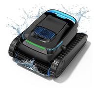 AIRROBO CP20 Robot Piscine sans Fil, Nettoyage du Fond, Parois et Ligne d'Eau, Autonomie 120Min/170m², Forte Puissance d'Aspiration