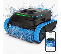 AIRROBO CP40 Robot piscine-Sol,Parois,Ligne d'eau-App et MAJ auto-3x80W,120min,charge rapide-rondes et carrées-Gar 2ans