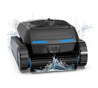 AIRROBO CP400 Lite Robot Piscine Sans Fil 3en1 Aspirateur avec Détection Température & Contrôle APP pour Fond, Parois et Ligne d’Eau