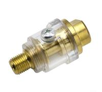 Airs Line Lubrificateur de 6,35 mm, mini huileur pneumatique à air comprimé Accessoires pour compresseur d'air (1 pièce)