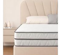 Airsell Matelas Mousse 90x200 cm, Épaisseur 16 cm | Surface en tissu tricoté, Structure multicouche, Confort quotidien, Lit 1 ou 2 personnes, Finition soignée