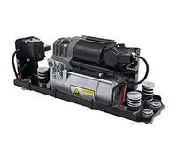 AIRSUSFAT 37206864215 Compresseur de suspension d'air avec bloc de valve et support de montage compatible avec BMW Série 5 7 F07 GT F11 F01 F02 F04 37206864215 37206794465 37206784137