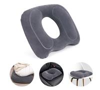 AirSwim Oreillers gonflables pour hémorroïdes, coussin en forme de beignet pour douleurs au coccyx, coussin de siège gonflable réglable pour les escarres, la grossesse post-partum, siège de voiture,