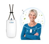 AirTamer A310w Purificateur D'air Personnel Rechargeable Et Portable, Générateur D'ions Négatifs, Efficace Contre les Germes/Virus/Allergènes, Blanc