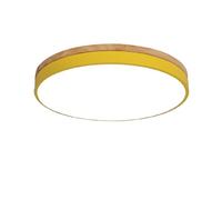 AIRUI Plafonnier LED Simple Lumière Macaron Métal Bois Plafonnier Moderne | Intégré Installation Facile Couleur énergie Décoration Intérieure Luminaire