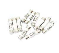 AIRUIXI fusible en céramique Lot de 10 fusibles à Tube en céramique à Rapide 8,5 x 31,5 mm 380 V 500 mA 1 A 2 A 3 A 4 A 5 A 6 A 8 A 10 A 16 A 20 A 25 A 32 A Fusibles en céramique 8,5 x 31,5 mm(4A)