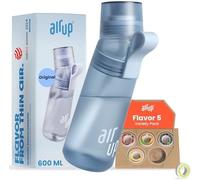Airupwaterbottle Gen2 Kit de démarrage original avec capsules en 3 saveurs I Gourde de 600 ml avec arôme sans sucre - Passe au lave-vaisselle, sans BPA - Pour l'école, la salle de sport et la vie