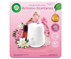 Airwick Air Wick Diffuseur de Parfum avec Huiles Essentielles - 1 Kit : Gadget Plus Recharge Parfum Pivoine et Jasmin, Brown, 2 Unités Lot de 1