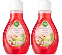 Airwick Désodorisant Maison Continu Mèche Active Parfum Framboisier en Fleurs - 375ml (Lot de 2)