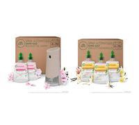Airwick Desodorisant Maison Spray Automatique Sans Gaz Active Fresh - 1 Diffuseur + 2 Recharges Parfum Bouquet de Jasmin+Airwick Desodorisant Maison Spray Automatique Sans Gaz Active Fresh