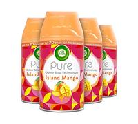 AirWick Freshmatic Désodorisant Island Mango, recharge de 250 ml (Paquet de 4)
