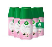 Airwick Freshmatic Lot de 6 recharges Pure Magnolia et orchidée pour l'environnement 250 ml
