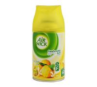 Airwick Lot de 4 Recharges Freshmatic Pure Fresh Plaisir d'Agrume et Zeste de Mandarine - 250 ml