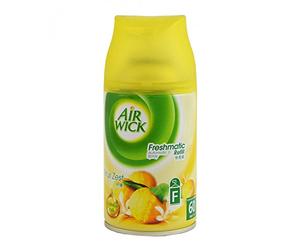 Airwick Lot de 4 Recharges Freshmatic Pure Fresh Plaisir d'Agrume et Zeste de Mandarine - 250 ml