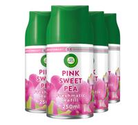 Airwick Recharge Simple Pois de Senteur Roses Freshmatic Max, Paquet de 4
