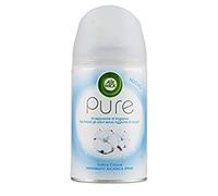Airwick Recharges pour parfum pour ambiances en spray automatique Freshmatic, lot de 1 recharge, parfum pur en coton, recharge de 250 ml