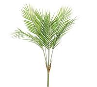 Aisamco Plante Artificielle Palmier Areca 75 cm, 1 Pièce | Vert, 6 Feuilles, en Plastique, Sans Entretien, Décor Tropical, Pour Maison, Bureau, Intérieur