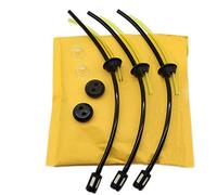 AISEN 3x Universel Piece Kit Durites Tuyau d'alimentation Essence Joint et Filtre pour Reservoir Coupe-Herbe Débroussailleuse Tronconneuse Taille-Haie Tondeuse À Gazon