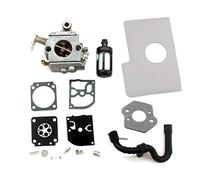 AISEN Carburateur avec membrane - Kit de réparation - Filtre à air pour tronçonneuse Stihl 017 018 MS170 MS180 - Remplace Zama C1Q-S57A / 1130 120 0603