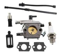 AISEN Carburateur tuyau à essence Filtre à essence pour tronçonneuse chinoise 4500 5200 5800 MT-999 Moteur 2 temps 52cc 45cc 58cc Tarus (Taurus), Timbertech, Plantiflex, Viron, ROK, BBT