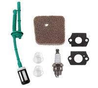 AISEN Filtre à air pour Stihl FS38 FS45 FS46 FS55 FS55R FS55RC HS45 HL45 KM55 avec pompe d'amorçage + filtre à carburant + tuyau d'essence + bougie d'allumage