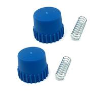 AISEN Lot de 2 Bouchons de Fixation avec Ressort de Compression pour Husqvarna 124L 125L 128L 128LD 128R 223L 223R Tête de Coupe Tête de Fil remplace 537338701 537338801