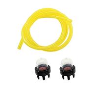 AISEN Lot de 2 pompes à essence Primer avec tuyau d'essence pour Stihl FS120 FS250 FS300 FS350 FS400 FS450 débroussailleuse remplace 188-512, 4130 350 6200